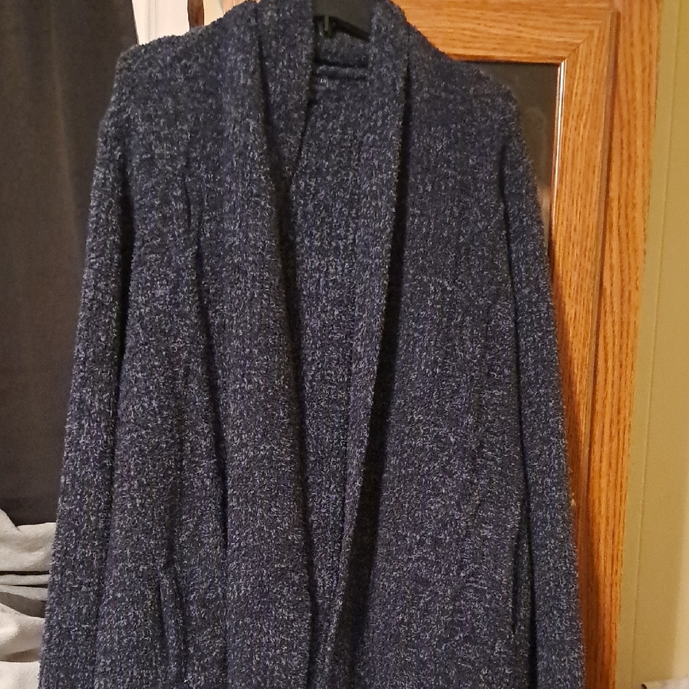 Barefoot Dreams CozyChic Charcoal Cardigan